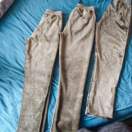 Zateplené legíny s menčester vzorom, m