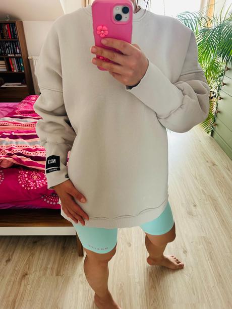 Štýlová oversized mikina českej značky nosize,