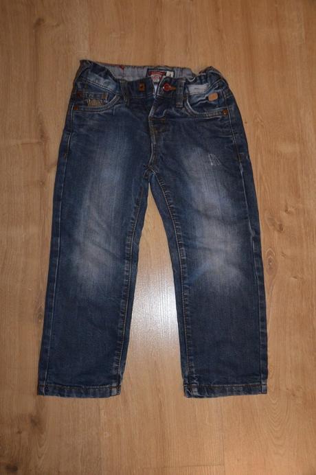 Zateplené rifle 2-3r., c&a,98