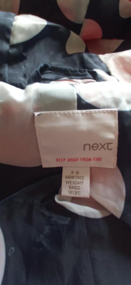 Dievčenský kabátik červený veľ. 62, next,62