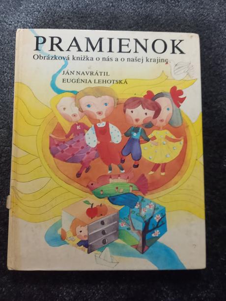 Obrazkova retro kniha pramienok, 