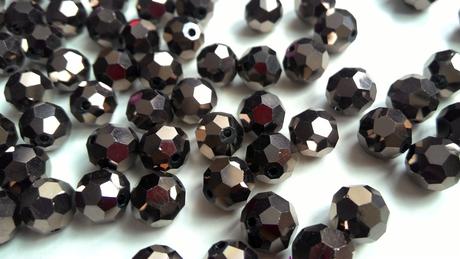 Brúsené disko korálky 10 mm, 