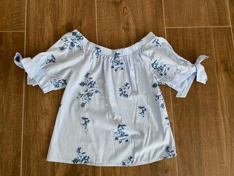 Modra blúzka, fracomina,s