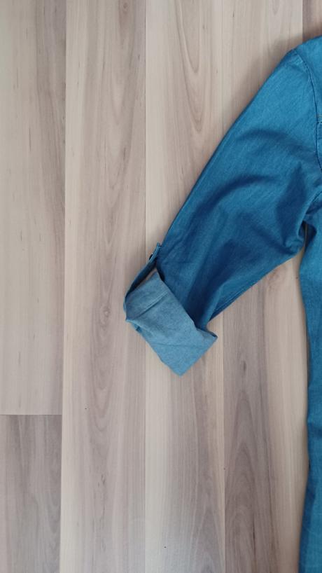 Riflová košeľa, s