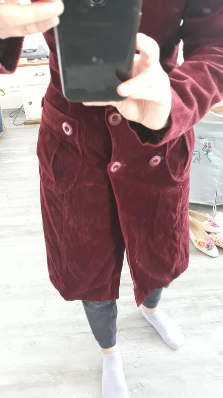 Jesenný alebo jarný kabát, xs