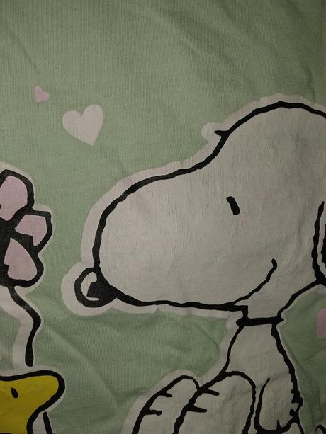 Pyžamkové tričko č.38-40, peanuts,38