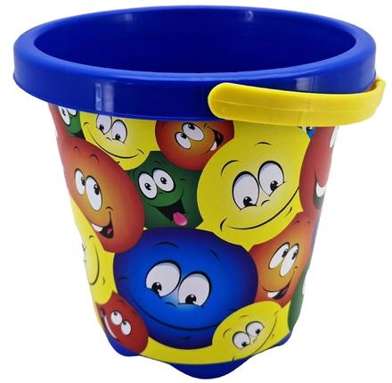 Kýblik do piesku smajlíci 17cm,