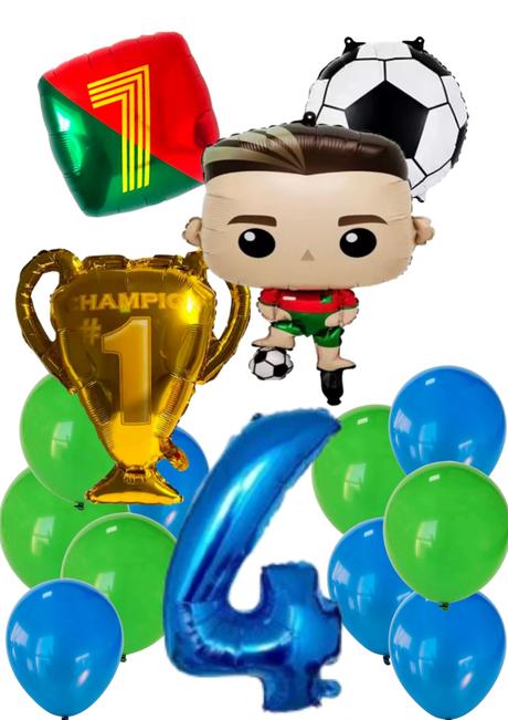Futbalové balóny ronaldo- až 14/15/16 kusov,