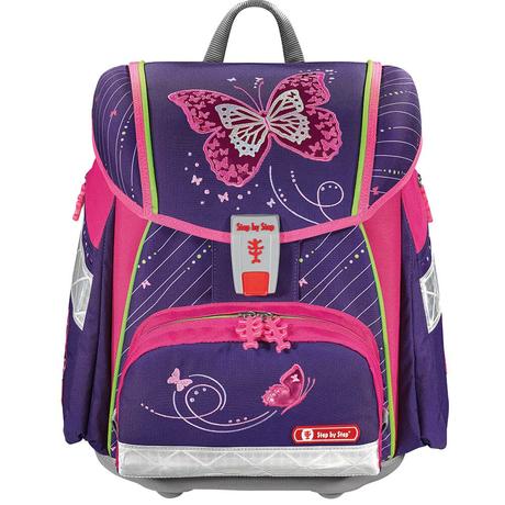 Skolska taska/ aktovka step by step touch 2 motyl,