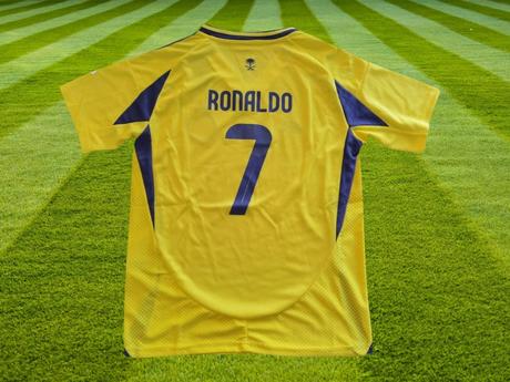 Dres cristiano ronaldo  al nassr žltá edícia 2025, adidas,134 / 140 / 146 / 152