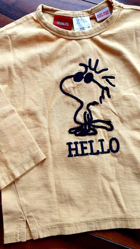 Triko snoopy, zara,86