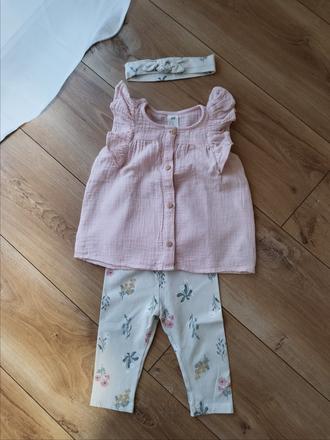 H&m letný set veľkosť 74, h&m,74
