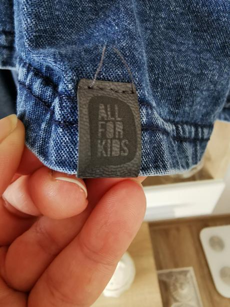 Džínsová košeľa all for kids, 140