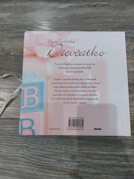 Kniha dievcatko,