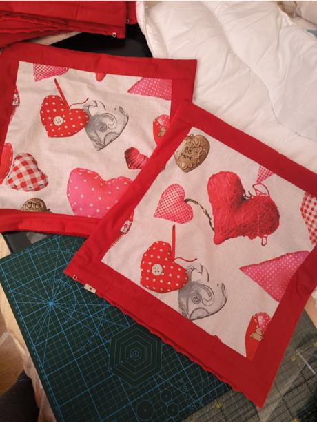 Valentínske obliečky na vankúš, šírka (cm): 40,dĺžka (cm): 40