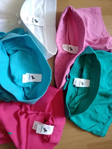 Kratasky (c&a) - vel.110-122- malo nosene, palomino,110