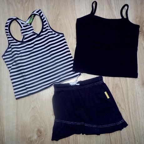 Chutný námornícky komplet, 2xoblečený, 80