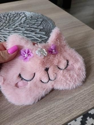 Mačičková čelenka s kvietkami,