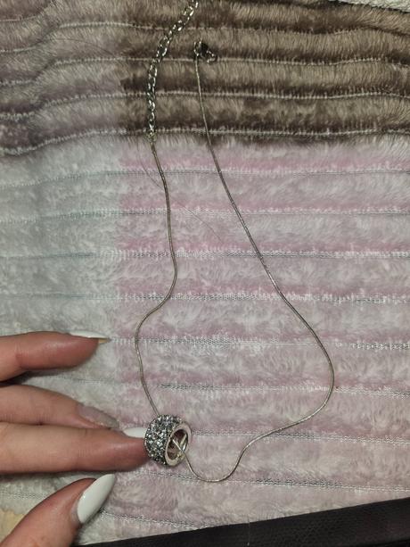 Náhrdelník so zirkónom h&m, h&m