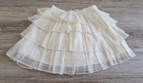 Kremova suknicka h&m 92, h&m,92