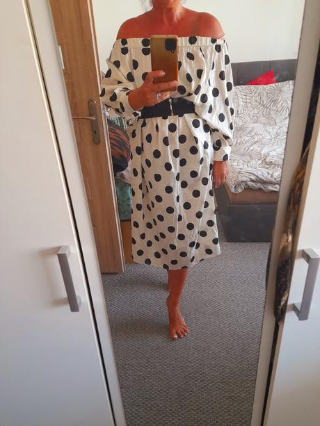 Maxi oversize šaty zara, zara,m