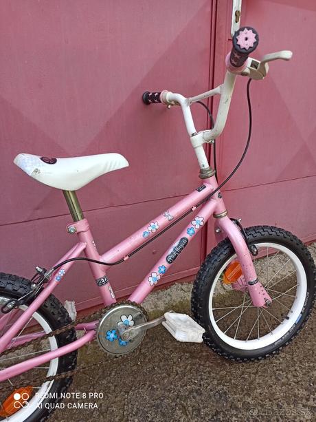 Detský dievčenský bicykel 16", 16