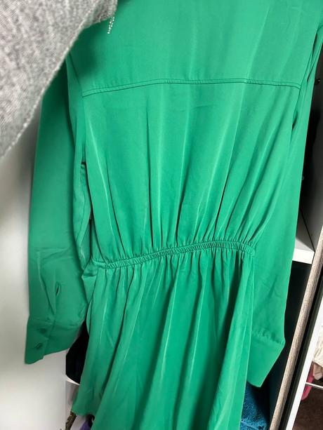 Zelené šaty xs -s, xs