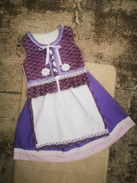 Kostým ľudový dievča cca 128, 