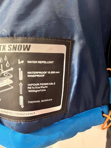Alpinepro membrána ptx snow, alpine pro,164