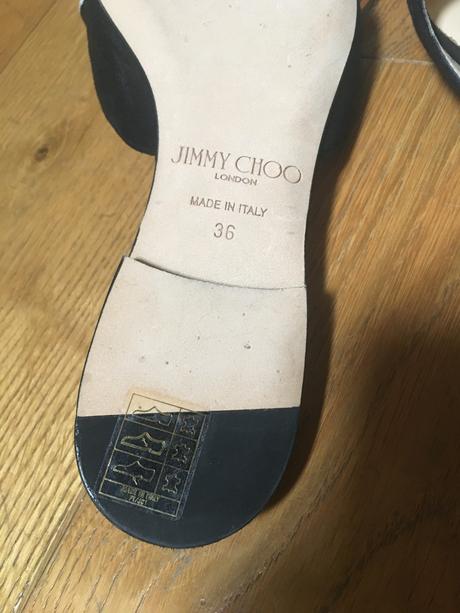 Kožené šľapky, jimmy choo,36