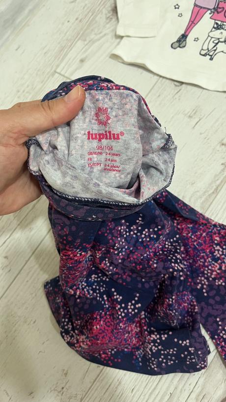 Rolak a tričko s dlhým rukavom 98, lupilu,98