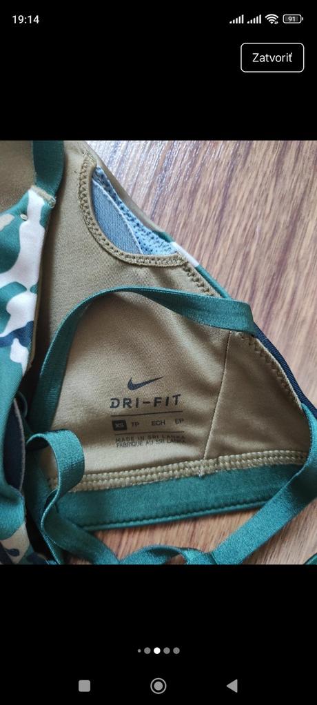 Športová podprsenka nike, nike,xs