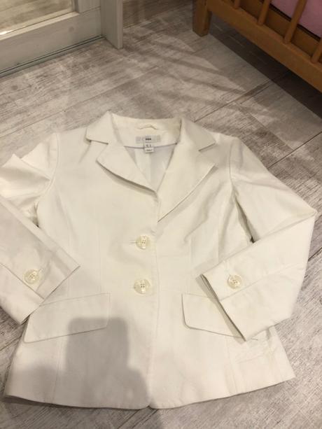 Biele sako h&m, h&m,s