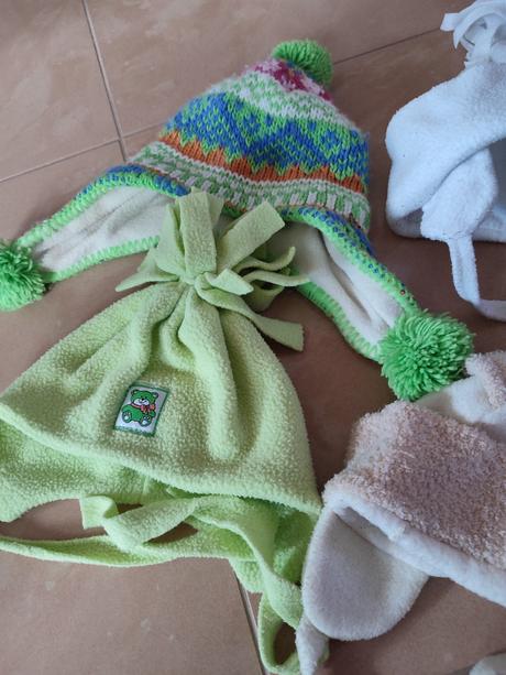 Detské čiapočky na zimu, 80