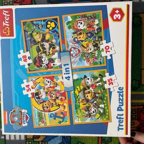 Balík puzzle labková patrola 3+,