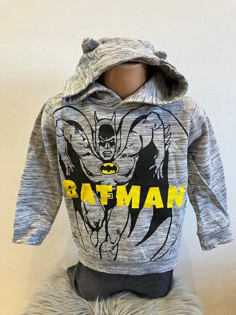 Chlapčenská mikina s kapucňou batman (116), 116
