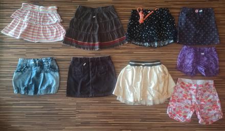 Sukne a kratasky 110/122, 104–116