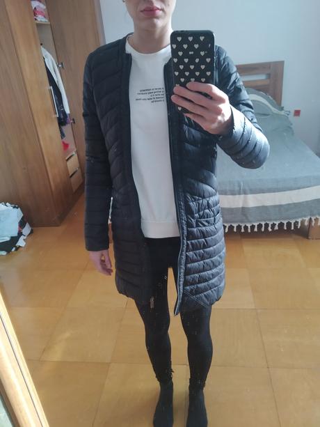 Bunda jesenna cierna, amisu,34