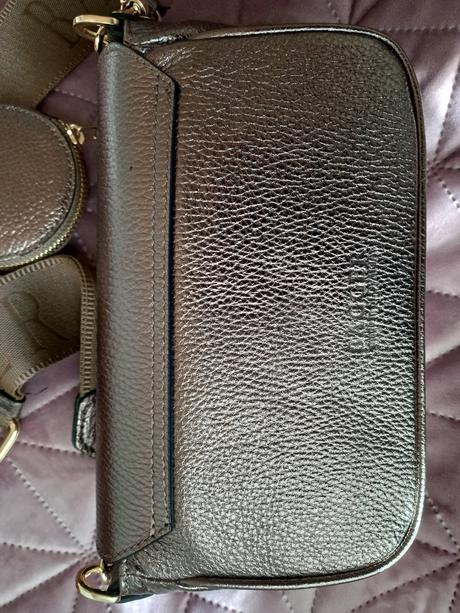 Kožená kabelka bager, 