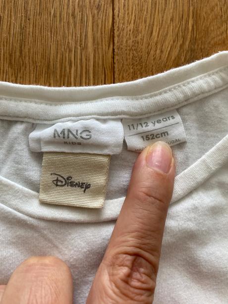 Tricko s minnie, mango,152