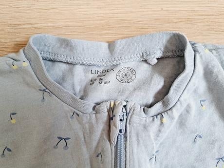 Lindex pyžamový overal - čerešne, lindex,86