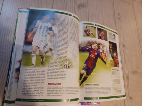 Kniha futbalové ikony súčasnosti,