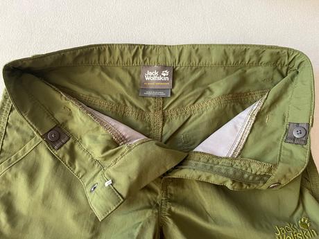 Krátke nohavice, jack wolfskin,152