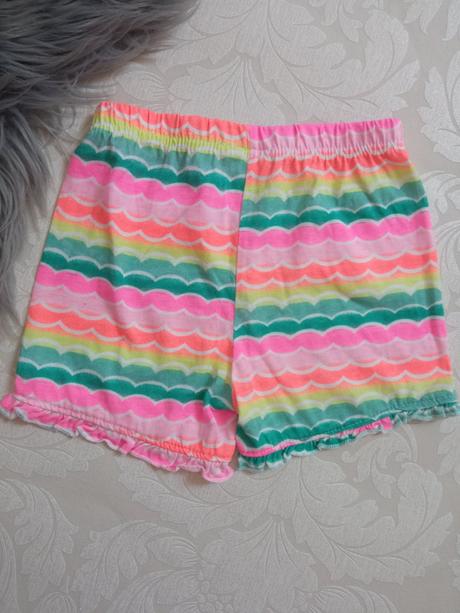 Dievčenské farebné šortky (92), baby,92