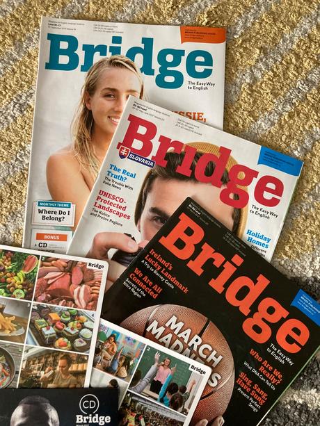 Časopis bridge, cd a karty, 