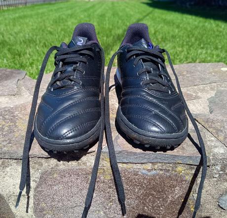 Kipsta viralto ii tf chlapčenské kožené tenisky, kipsta,34