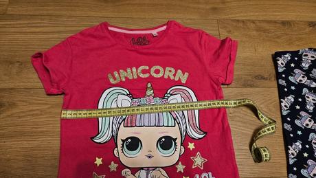 Tričko l.o.l. a capri nohavice 122, c&a,122