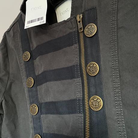 Sako vo vojenskom štýle pre mamu&dcérku, next,36 / 38 / m / s