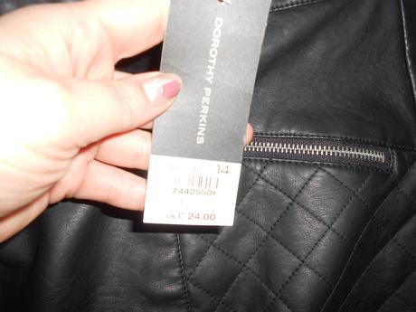 Koženková sukňa, dorothy perkins,42