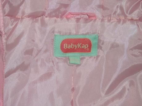 Bledoružový overal s kapucňou a rukavicami, 80